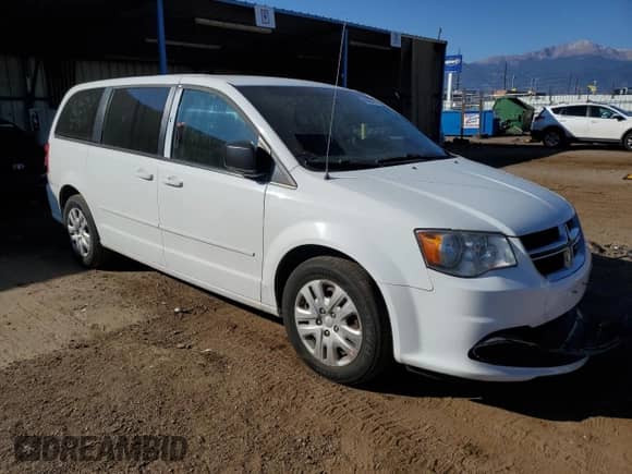 2017 Dodge Grand Caravan SE Plus with VIN 2C4RDGBG1HR603619, listed as a Copart auction lot 86635595 with 141,177 mi miles and Salvage title. Bid and sale history available at DreamBid. Image 4.