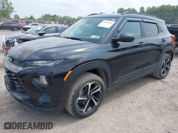 2021 Chevrolet TrailBlazer RS z VIN KL79MUSL4MB026439, wystawiony jako IAAI lot #42391431 z przebiegiem 35 420 mil mil oraz . Historia ofert i sprzedaży dostępna na DreamBid. Obrazek 2.