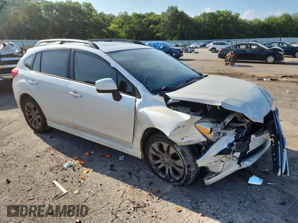 2014 Subaru Impreza Special Sports Limited with VIN JF1GPAS64EH292915, listed as a Copart auction lot 64027535 with 206,290 mi miles and Salvage title. Bid and sale history available at DreamBid. Image 4.