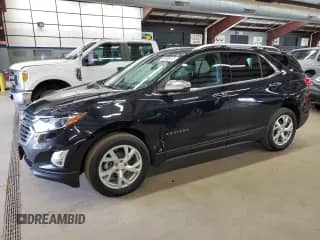 2018 Chevrolet Equinox Premier with VIN 3GNAXMEV8JL100015, listed as a Copart auction lot 86408475 with 196,110 mi miles and Clean title. Bid and sale history available at DreamBid. Image 1.