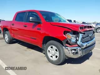 2021 Toyota Tundra SR5 with VIN 5TFEY5F16MX291063, listed as a IAAI auction lot 42096232 with 99,169 mi miles and . Bid and sale history available at DreamBid. Image 1.