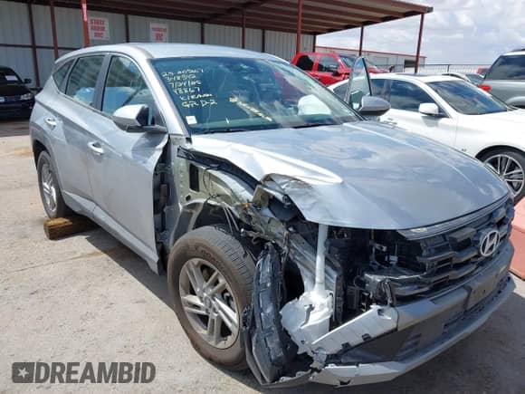 2025 Hyundai Tucson SE with VIN 5NMJA3DE6SH497843, listed as a IAAI auction lot 43023249 with 3,553 mi miles and . Bid and sale history available at DreamBid. Image 6.