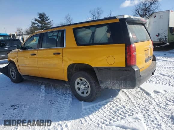 2017 Chevrolet Suburban Commercial with VIN 1GNSKKEC5HR361496, listed as a Copart auction lot 41765925 with 126,516 mi miles and Salvage title. Bid and sale history available at DreamBid. Image 2.