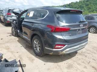 2020 Hyundai Santa Fe SEL with VIN 5NMS33ADXLH219040, listed as a IAAI auction lot 42699286 with Not provided miles and . Bid and sale history available at DreamBid. Image 3.