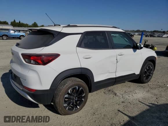 2022 Chevrolet TrailBlazer LT with VIN KL79MPS20NB124684, listed as a Copart auction lot 62757035 with 117,088 mi miles and Clean title. Bid and sale history available at DreamBid. Image 3.