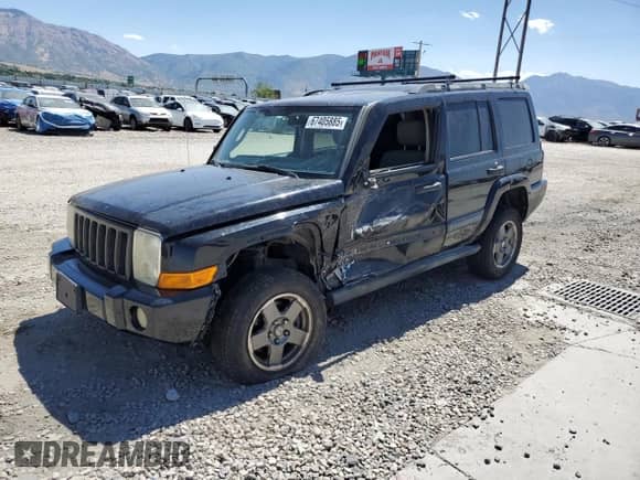2006 Jeep Commander z VIN 1J8HG48N26C158264, wystawiony jako Copart lot #67405885 z przebiegiem 173 564 mil mil oraz Szkoda całkowita • Salvage title. Historia ofert i sprzedaży dostępna na DreamBid. Obrazek 1.