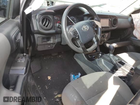 2018 Toyota Tacoma SR with VIN 5TFSX5EN2JX061445, listed as a Copart auction lot 81048405 with 63,722 mi miles and Salvage title. Bid and sale history available at DreamBid. Image 8.