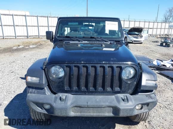 2021 Jeep Wrangler Unlimited Sport S with VIN 1C4HJXDG4MW753159, listed as a IAAI auction lot 41723515 with 86,589 mi miles and . Bid and sale history available at DreamBid. Image 13.