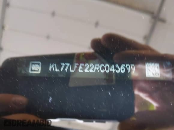 2024 Chevrolet Trax LS z VIN KL77LFE22RC043699, wystawiony jako IAAI lot #43293790 z przebiegiem 24 803 mil mil oraz . Historia ofert i sprzedaży dostępna na DreamBid. Obrazek 9.