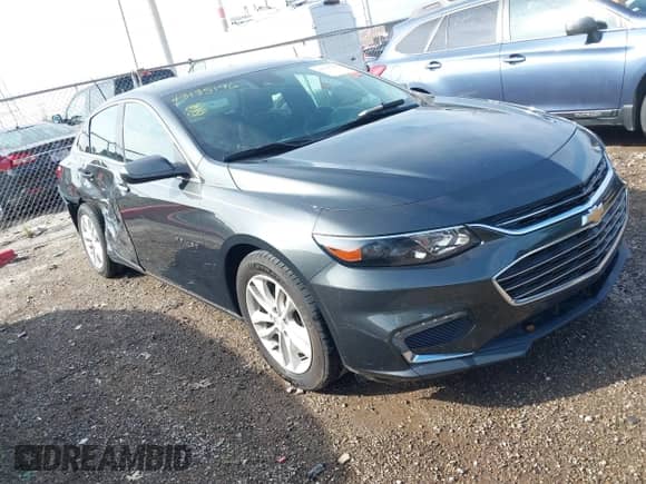 2017 Chevrolet Malibu LT with VIN 1G1ZE5ST4HF170845, listed as a IAAI auction lot 43135196 with 160,724 mi miles and . Bid and sale history available at DreamBid. Image 1.