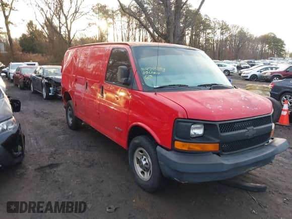 2003 Chevrolet Express Cargo с VIN 1GCHG35U331112382, выставлен на аукционе IAAI как лот 41490838 с пробегом 435 921 миль миль и . История ставок и продаж доступна на DreamBid. Изображение 1.