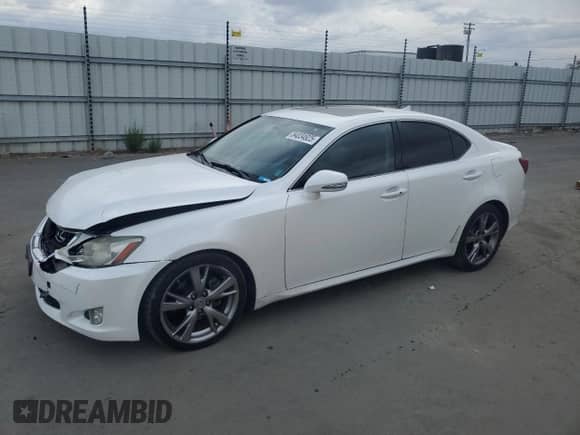 2010 Lexus IS 250 с VIN JTHBF5C22A5125523, выставлен на аукционе Copart как лот 84034925 с пробегом 169 226 миль миль и Списание • Salvage title. История ставок и продаж доступна на DreamBid. Изображение 1.