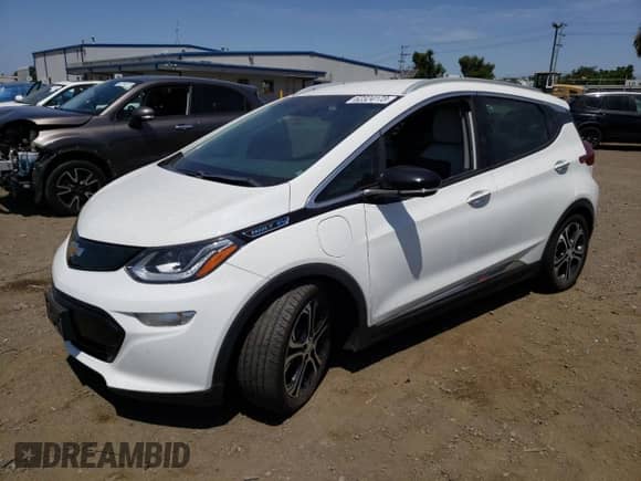 2017 Chevrolet Bolt EV Premier z VIN 1G1FX6S05H4155095, wystawiony jako Copart lot #62324173 z przebiegiem Nie podano mil oraz . Historia ofert i sprzedaży dostępna na DreamBid. Obrazek 1.