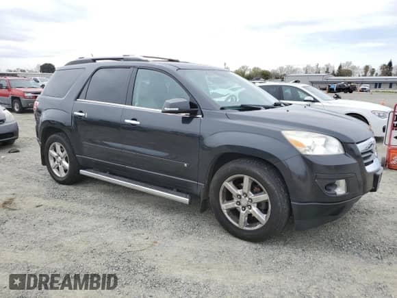 2007 Saturn Outlook XR with VIN 5GZER33707J110085, listed as a Copart auction lot 49637675 with 221,154 mi miles and Salvage title. Bid and sale history available at DreamBid. Image 4.