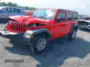 2023 Jeep Wrangler Sport S с VIN 1C4HJXDN5PW701929, выставлен на аукционе IAAI как лот 42685071 с пробегом 46 084 миль миль и . История ставок и продаж доступна на DreamBid. Изображение 2.