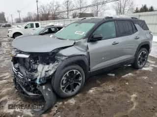 2025 Chevrolet Equinox AWD LT с VIN 3GNAXPEG8SL128756, выставлен на аукционе Copart как лот 45049095 с пробегом 1 890 миль миль и Списание • Salvage title. История ставок и продаж доступна на DreamBid. Изображение 1.