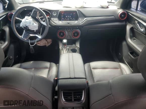 2022 Chevrolet Blazer RS с VIN 3GNKBERSXNS144649, выставлен на аукционе Copart как лот 80948635 с пробегом 71 882 миль миль и На запчасти • Non repairable. История ставок и продаж доступна на DreamBid. Изображение 8.