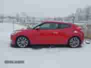 2014 Hyundai Veloster z VIN KMHTC6AD8EU214612, wystawiony jako IAAI lot #41258820 z przebiegiem 61 984 mil mil oraz . Historia ofert i sprzedaży dostępna na DreamBid. Obrazek 14.