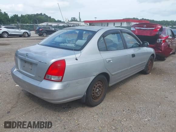 2001 Hyundai Elantra GLS with VIN KMHDN45DX1U195150, listed as a IAAI auction lot 42768627 with 116,049 mi miles and . Bid and sale history available at DreamBid. Image 4.