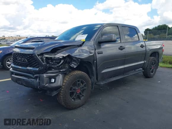 2021 Toyota Tundra SR5 with VIN 5TFDY5F19MX995527, listed as a IAAI auction lot 43314607 with 22,874 mi miles and . Bid and sale history available at DreamBid. Image 17.