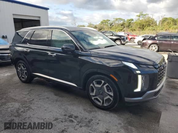 2024 Hyundai Palisade Limited with VIN KM8R54GE7RU681972, listed as a Copart auction lot 86835595 with 45,573 mi miles and Clean title. Bid and sale history available at DreamBid. Image 4.