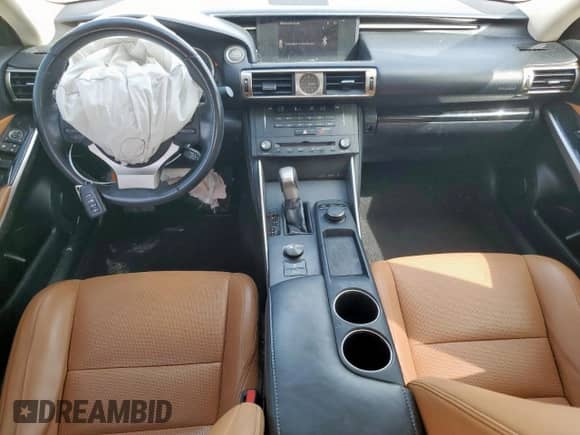 2015 Lexus IS 250 with VIN JTHBF1D22F5056573, listed as a Copart auction lot 85781705 with 211,869 mi miles and Salvage title. Bid and sale history available at DreamBid. Image 8.