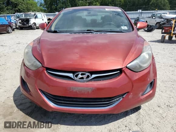 2011 Hyundai Elantra GLS z VIN KMHDH4AE4BU106292, wystawiony jako Copart lot #70659905 z przebiegiem Nie podano mil oraz Szkoda całkowita • Salvage title. Historia ofert i sprzedaży dostępna na DreamBid. Obrazek 5.