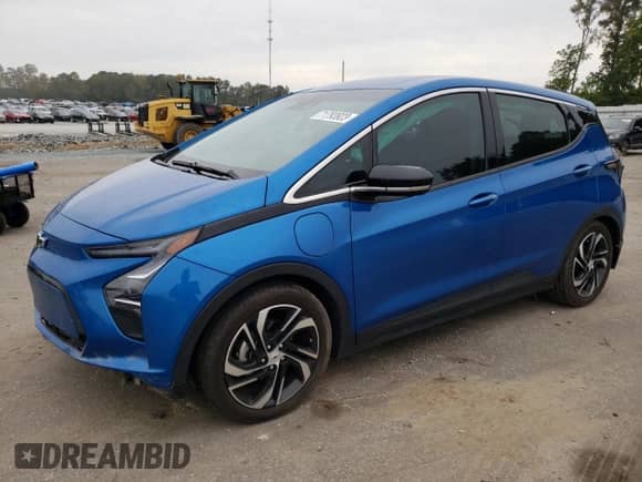 2023 Chevrolet Bolt EV 2LT z VIN 1G1FX6S05P4123083, wystawiony jako Copart lot #71793923 z przebiegiem 19 426 mil mil oraz . Historia ofert i sprzedaży dostępna na DreamBid. Obrazek 1.