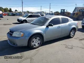 2008 Dodge Avenger SE with VIN 1B3LC46KX8N684222, listed as a Copart auction lot 80759525 with 178,691 mi miles and Salvage title. Bid and sale history available at DreamBid. Image 1.