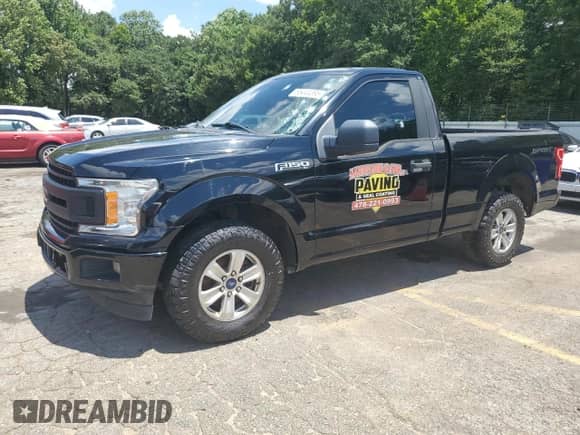 2018 Ford F-150 XL z VIN 1FTMF1CP9JFA41269, wystawiony jako Copart lot #65444395 z przebiegiem 237 376 mil mil oraz Czysty tytuł • Clean title. Historia ofert i sprzedaży dostępna na DreamBid. Obrazek 1.
