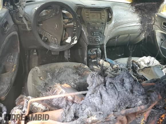 2017 Hyundai Santa Fe 2.4L with VIN 5XYZT3LB7HG386984, listed as a Copart auction lot 43467625 with Not provided miles and Salvage title. Bid and sale history available at DreamBid. Image 8.