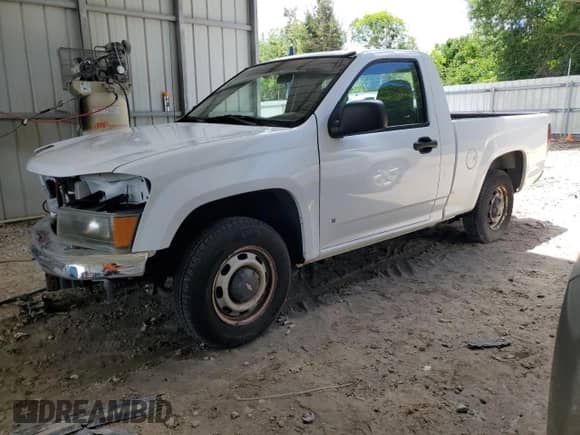 2006 Chevrolet Colorado 1LT with VIN 1GCCS148068300029, listed as a Copart auction lot 60154805 with 152,759 mi miles and Salvage title. Bid and sale history available at DreamBid. Image 1.