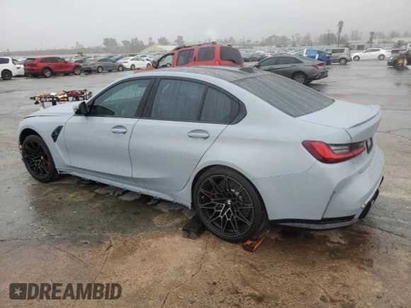 2023 BMW M3 с VIN WBS53AY03PFN80285, выставлен на аукционе Copart как лот 82807034 с пробегом 2 117 миль миль и Чистый • Clean title. История ставок и продаж доступна на DreamBid. Изображение 2.