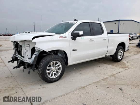 2023 Chevrolet Silverado 1500 LT with VIN 1GCRDDED3PZ250658, listed as a Copart auction lot 59325565 with 11,511 mi miles and Salvage title. Bid and sale history available at DreamBid. Image 1.
