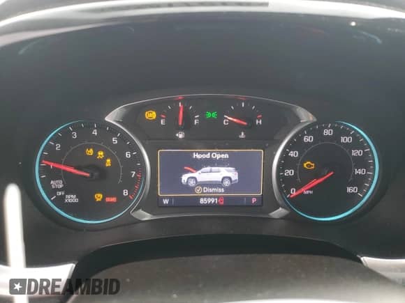 2020 Chevrolet Traverse LT Cloth with VIN 1GNEVGKW8LJ115159, listed as a Copart auction lot 81517485 with 85,991 mi miles and Salvage title. Bid and sale history available at DreamBid. Image 9.