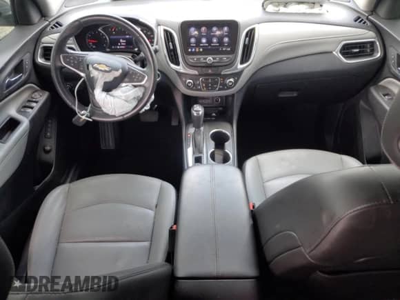 2020 Chevrolet Equinox Premier with VIN 2GNAXPEX4L6185753, listed as a Copart auction lot 62583375 with 64,724 mi miles and Salvage title. Bid and sale history available at DreamBid. Image 8.
