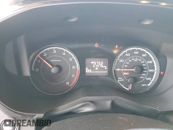 2018 Subaru Impreza с VIN 4S3GTAA69J1737353, выставлен на аукционе Copart как лот 63613415 с пробегом 67 970 миль миль и Списание • Salvage title. История ставок и продаж доступна на DreamBid. Изображение 9.