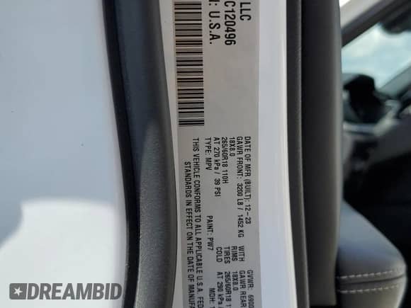 2024 Jeep Grand Cherokee with VIN 1C4RJYB66RC120496, listed as a Copart auction lot 80397215 with 43,275 mi miles and Clean title. Bid and sale history available at DreamBid. Image 13.