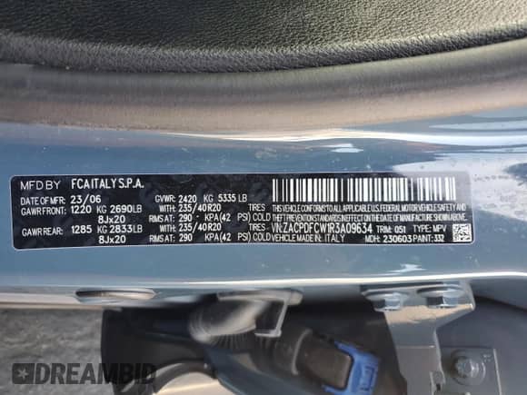 2024 Dodge Hornet R/T z VIN ZACPDFCW1R3A09634, wystawiony jako Copart lot #87491244 z przebiegiem 12 065 mil mil oraz Szkoda całkowita • Salvage title. Historia ofert i sprzedaży dostępna na DreamBid. Obrazek 14.