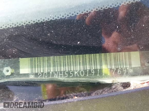 2001 Chevrolet Impala LS with VIN 2G1WH55K019111769, listed as a IAAI auction lot 42746179 with 339,140 mi miles and . Bid and sale history available at DreamBid. Image 9.