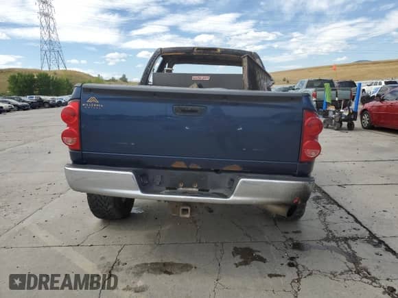 2007 Dodge 2500 SLT with VIN 1D7KS28C77J562212, listed as a Copart auction lot 68265935 with Not provided miles and Non repairable. Bid and sale history available at DreamBid. Image 6.