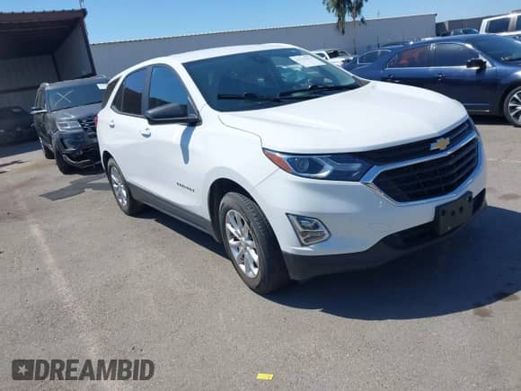 2020 Chevrolet Equinox LS с VIN 3GNAXHEV0LS502899, выставлен на аукционе IAAI как лот 43139351 с пробегом 61 371 миль миль и . История ставок и продаж доступна на DreamBid. Изображение 1.