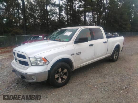 2018 Ram 1500 Big Horn with VIN 1C6RR7TT9JS182743, listed as a IAAI auction lot 43291211 with 118,469 mi miles and . Bid and sale history available at DreamBid. Image 2.