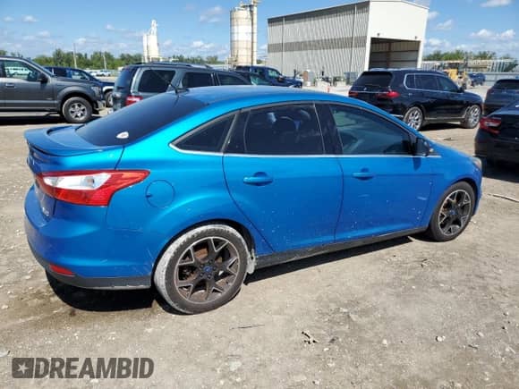 2012 Ford Focus Titanium with VIN 1FAHP3J21CL409908, listed as a Copart auction lot 80290285 with 167,475 mi miles and Salvage title. Bid and sale history available at DreamBid. Image 3.