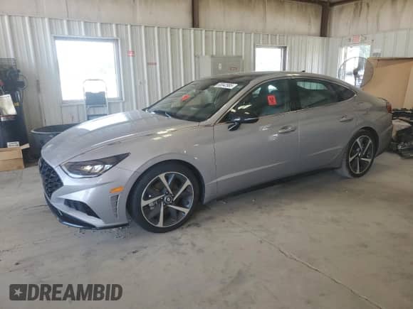 2023 Hyundai Sonata SEL Plus с VIN KMHL44J22PA278441, выставлен на аукционе Copart как лот 65542985 с пробегом 58 909 миль миль и Списание • Salvage title. История ставок и продаж доступна на DreamBid. Изображение 1.