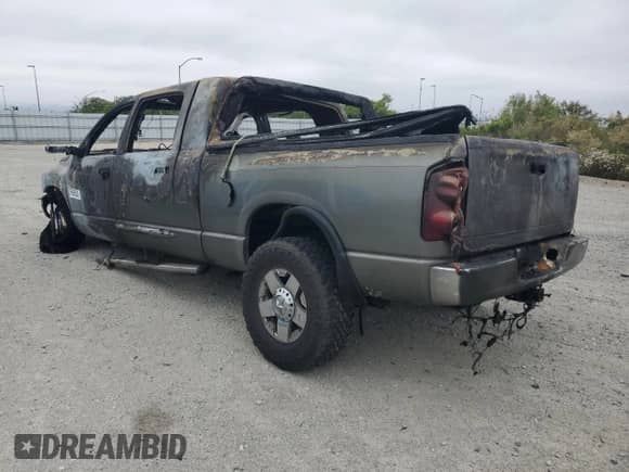 2008 Dodge RAM with VIN 3D3MX39A08G142163, listed as a Copart auction lot 59565835 with Not provided miles and Non repairable. Bid and sale history available at DreamBid. Image 2.