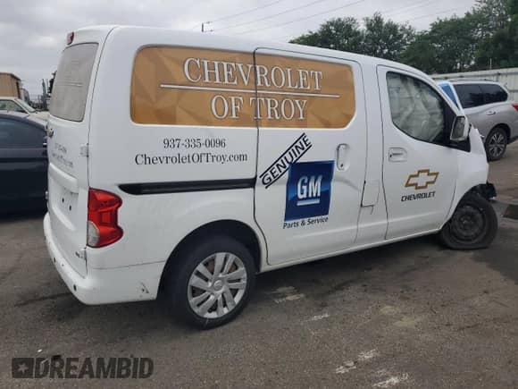 2017 Chevrolet City Express Cargo LS с VIN 3N63M0YN9HK695064, выставлен на аукционе Copart как лот 67170335 с пробегом 197 229 миль миль и Списание • Salvage title. История ставок и продаж доступна на DreamBid. Изображение 3.