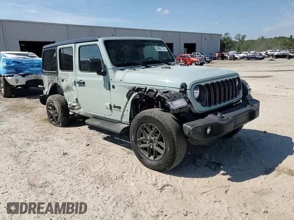 2024 Jeep Wrangler Sport S с VIN 1C4PJXDG5RW327063, выставлен на аукционе Copart как лот 80961775 с пробегом 32 818 миль миль и Списание • Salvage title. История ставок и продаж доступна на DreamBid. Изображение 15.