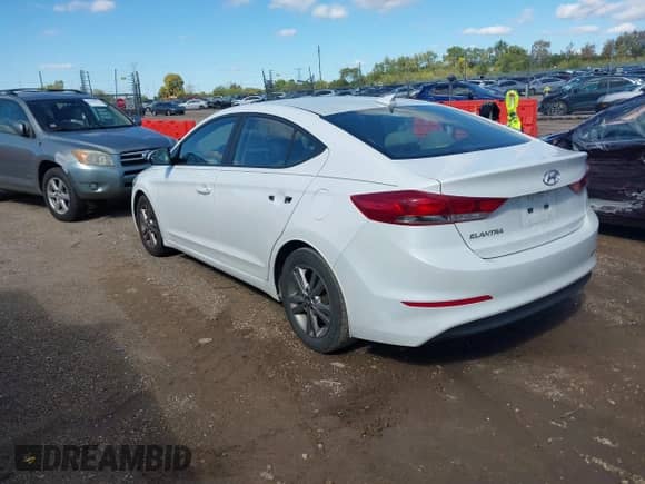 2017 Hyundai Elantra SE with VIN 5NPD84LF6HH179869, listed as a IAAI auction lot 43416525 with 153,849 mi miles and . Bid and sale history available at DreamBid. Image 3.
