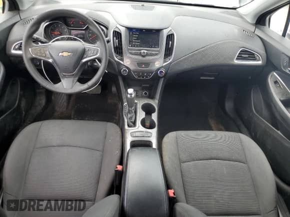 2019 Chevrolet Cruze LT with VIN 1G1BE5SM6K7116703, listed as a Copart auction lot 64948545 with 107,325 mi miles and Salvage title. Bid and sale history available at DreamBid. Image 8.